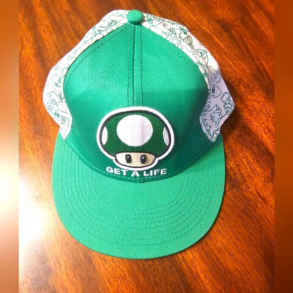 Super Mario Hat Green Mushroom(Vintage) - Picture 1 of 5